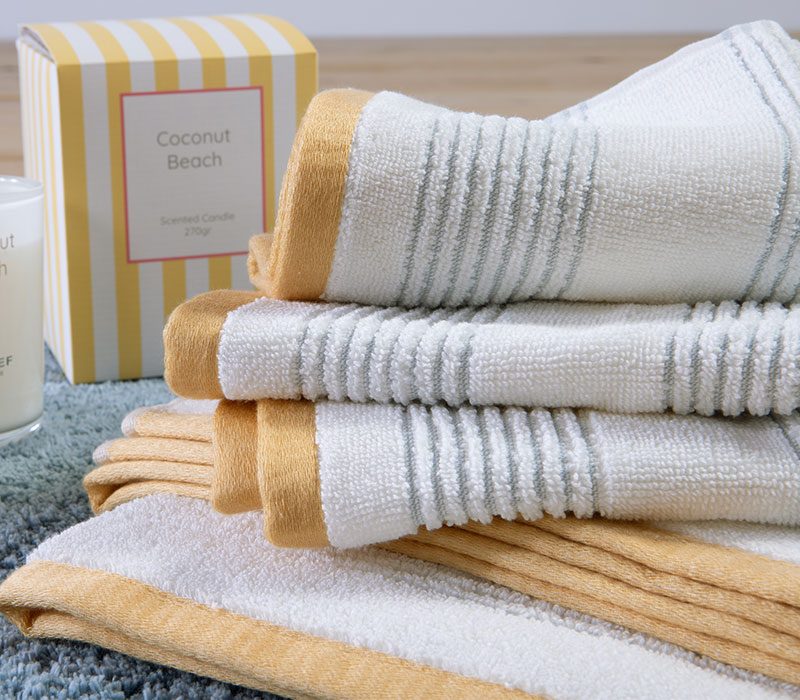 ΠΕΤΣΕΤΑ ΧΕΡΙΩΝ VERTIA 30X50 NEF-NEF HOMEWARE, 90% BAMB-10% ΠΟΛ - Image 2