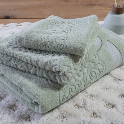 ΠΕΤΣΕΤΑ ΜΠΑΝΙΟΥ ZAPHIRA 70X140 NEF-NEF HOMEWARE, 100% BAMBAKI - Image 2