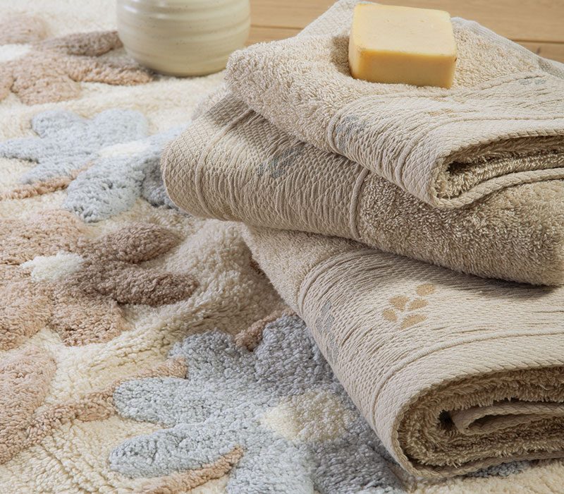 ΠΕΤΣΕΤΑ ΠΡΟΣΩΠΟΥ SYLIA 50X90 NEF-NEF HOMEWARE, 100% BAMBAKI - Image 2