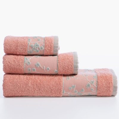 ΣΕΤ ΠΕΤΣΕΤΕΣ 3 ΤΜΧ FLORIVA NEF-NEF HOMEWARE, 100% BAMBAKI - Image 3