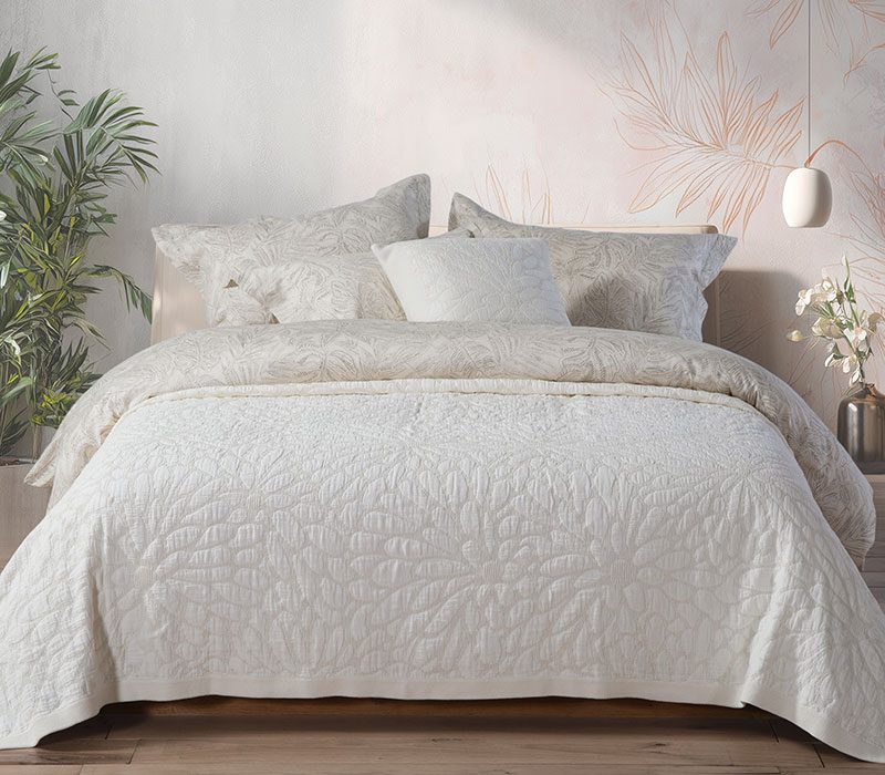 ΚΟΥΒΕΡΤΑ ΥΠΕΡΔΙΠΛΗ TUNDRA 230X250 NEF-NEF HOMEWARE, 100% BAMBAKI