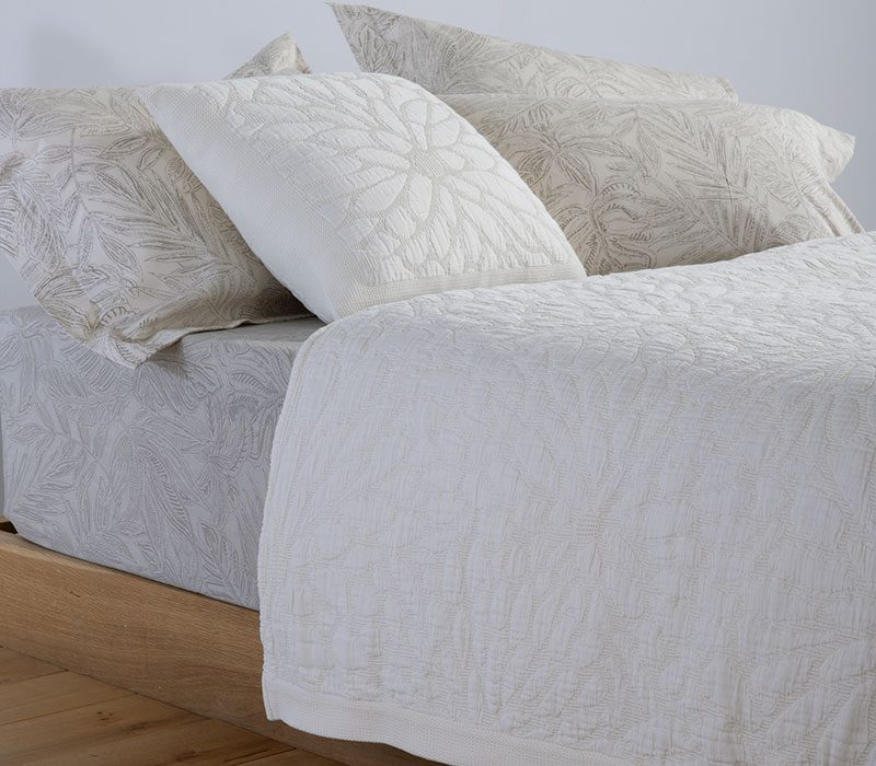 ΔΙΑΚΟΣΜΗΤΙΚΗ ΜΑΞΙΛΑΡΟΘΗΚΗ TUNDRA 50X50 NEF-NEF HOMEWARE, 100% BAMBAKI - Image 4