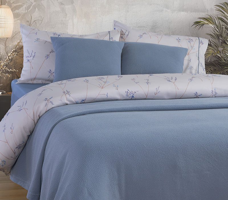 ΚΟΥΒΕΡΤΑ ΥΠΕΡΔΙΠΛΗ SENSOR 230X250 NEF-NEF HOMEWARE, 100% BAMBAKI - Image 2