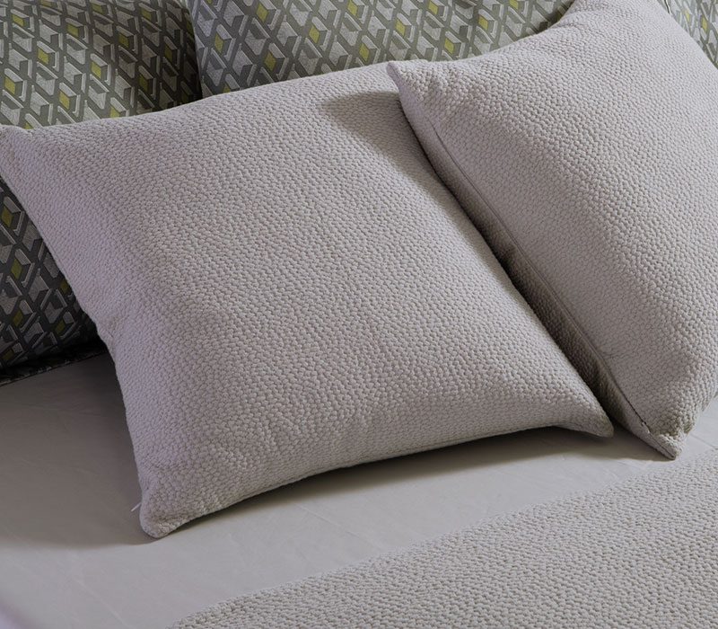 ΔΙΑΚΟΣΜΗΤΙΚΗ ΜΑΞΙΛΑΡΟΘΗΚΗ SENSOR 50X50 NEF-NEF HOMEWARE, 100% BAMBAKI - Image 4