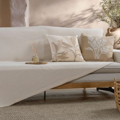 ΡΙΧΤΑΡΙ ΤΡΙΘΕΣΙΟΥ ΚΑΝΑΠΕ BETTY 26 180Χ300 NEF-NEF HOMEWARE, 100% BAMBAKI - Image 4