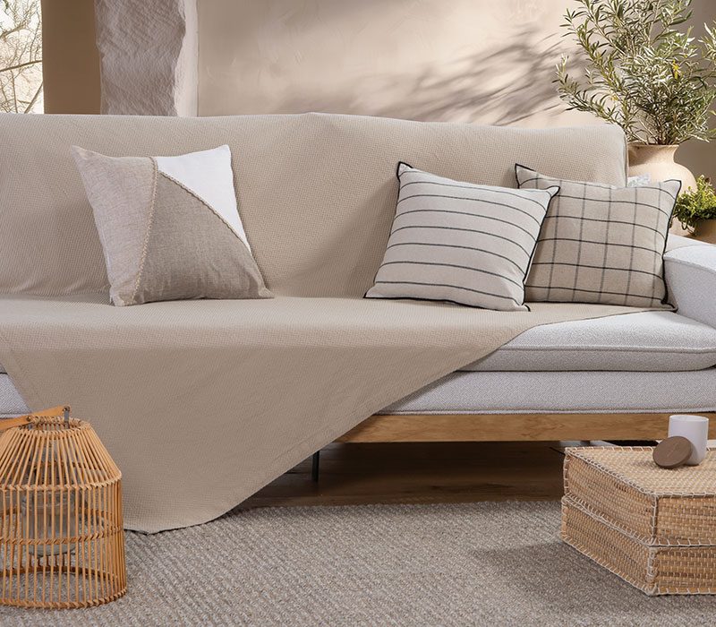 ΡΙΧΤΑΡΙ ΤΡΙΘΕΣΙΟΥ ΚΑΝΑΠΕ BETTY 26 180Χ300 NEF-NEF HOMEWARE, 100% BAMBAKI - Image 5