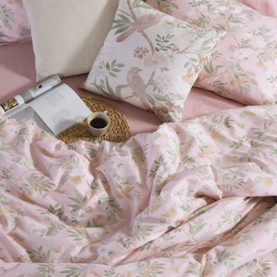 ΣΕΤ ΣΕΝΤΟΝΙΑ ΒΑΜΒΑΚΕΡΑ ΜΟΝΑ DREAMEL ΜΕ ΛΑΣΤΙΧΟ NEF-NEF HOMEWARE, 100% ΒΑΜΒΑΚΙ - Image 5