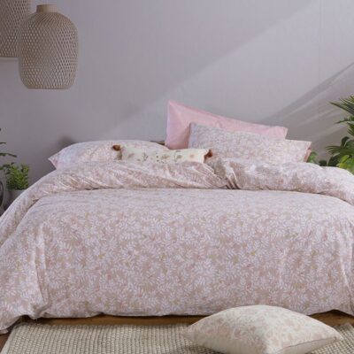 ΣΕΤ ΣΕΝΤΟΝΙΑ ΒΑΜΒΑΚΕΡΑ KING SIZE CYLIA ΜΕ ΛΑΣΤΙΧΟ NEF-NEF HOMEWARE, 100% ΒΑΜΒΑΚΙ - Image 2