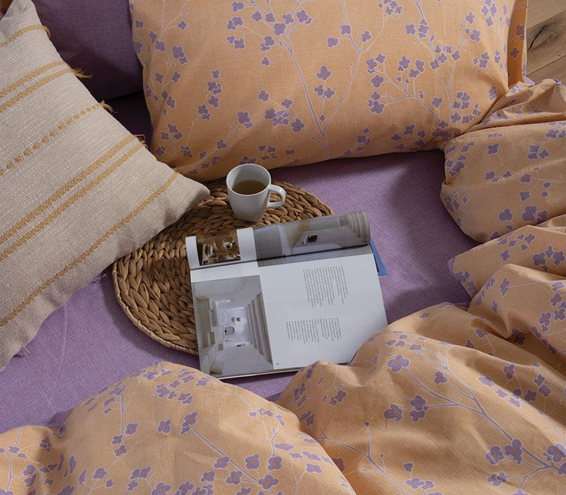 ΣΕΤ ΣΕΝΤΟΝΙΑ ΒΑΜΒΑΚΕΡΑ KING SIZE FLORIVA ΜΕ ΛΑΣΤΙΧΟ NEF-NEF HOMEWARE, 100% ΒΑΜΒΑΚΙ - Image 6