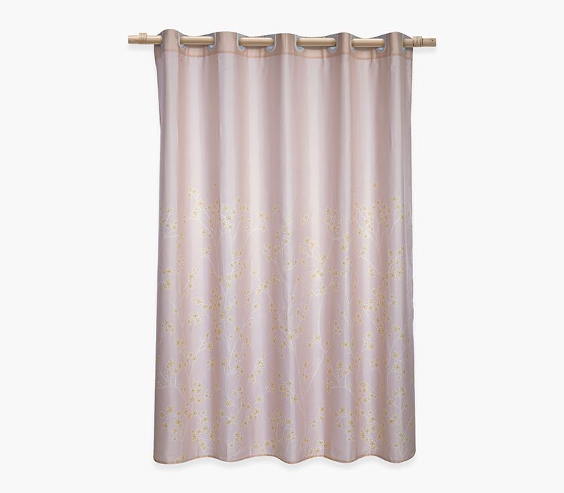 ΚΟΥΡΤΙΝΑ ΜΠΑΝΙΟΥ FLORIVA 180X200 NEF-NEF HOMEWARE, 100% ΠΟΛΥΕΣΤΕΡΑΣ