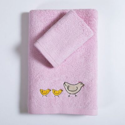 ΒΡΕΦΙΚΕΣ ΠΕΤΣΕΤΕΣ ΣΕΤ 2TMX CUTE & SWEET NEF-NEF HOMEWARE, 100% ΒΑΜΒΑΚΙ - Image 2