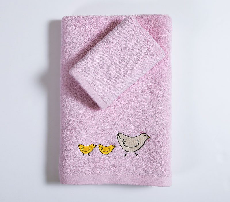 ΒΡΕΦΙΚΕΣ ΠΕΤΣΕΤΕΣ ΣΕΤ 2TMX CUTE & SWEET NEF-NEF HOMEWARE, 100% ΒΑΜΒΑΚΙ - Image 2