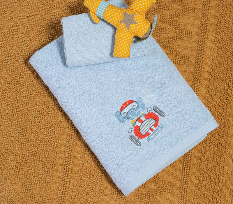 ΒΡΕΦΙΚΕΣ ΠΕΤΣΕΤΕΣ ΣΕΤ 2TMX SUPER BOY NEF-NEF HOMEWARE, 100% ΒΑΜΒΑΚΙ