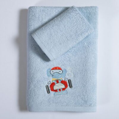 ΒΡΕΦΙΚΕΣ ΠΕΤΣΕΤΕΣ ΣΕΤ 2TMX SUPER BOY NEF-NEF HOMEWARE, 100% ΒΑΜΒΑΚΙ - Image 2