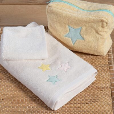 ΒΡΕΦΙΚΕΣ ΠΕΤΣΕΤΕΣ ΣΕΤ 2TMX HAPPY NEF-NEF HOMEWARE, 100% ΒΑΜΒΑΚΙ