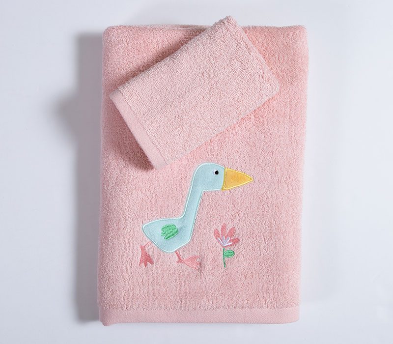 ΒΡΕΦΙΚΕΣ ΠΕΤΣΕΤΕΣ ΣΕΤ 2TMX SPRING HAPPINESS NEF-NEF HOMEWARE, 100% ΒΑΜΒΑΚΙ - Image 2