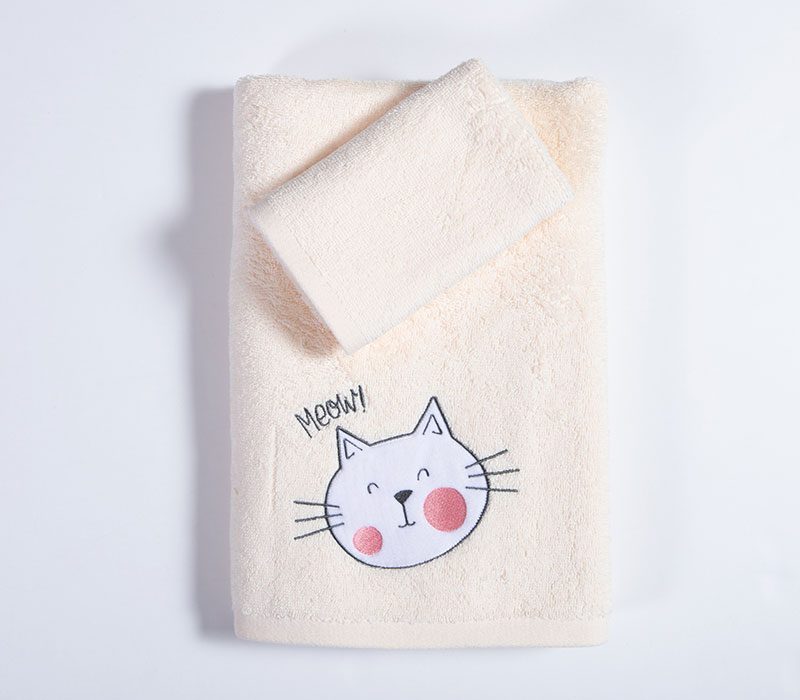 ΠΑΙΔΙΚΕΣ ΠΕΤΣΕΤΕΣ ΣΕΤ 2TMX CAT LIFE NEF-NEF HOMEWARE, 100% ΒΑΜΒΑΚΙ - Image 2