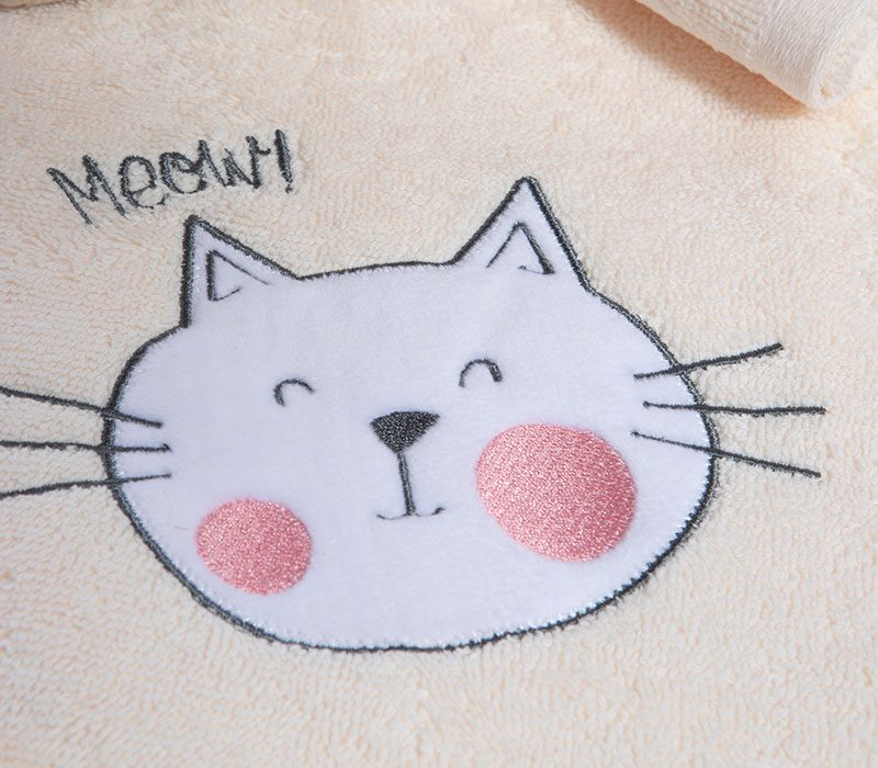 ΠΑΙΔΙΚΕΣ ΠΕΤΣΕΤΕΣ ΣΕΤ 2TMX CAT LIFE NEF-NEF HOMEWARE, 100% ΒΑΜΒΑΚΙ - Image 3