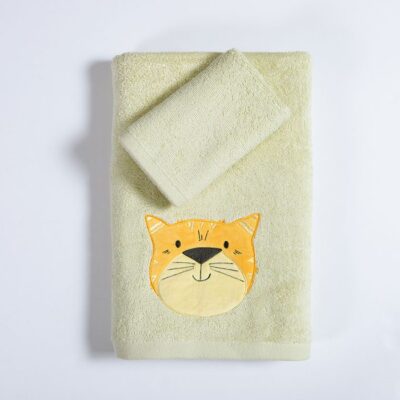 ΠΑΙΔΙΚΕΣ ΠΕΤΣΕΤΕΣ ΣΕΤ 2TMX JUNGLE MUSIC NEF-NEF HOMEWARE, 100% ΒΑΜΒΑΚΙ - Image 2