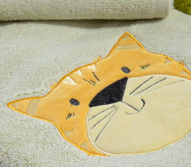 ΠΑΙΔΙΚΕΣ ΠΕΤΣΕΤΕΣ ΣΕΤ 2TMX JUNGLE MUSIC NEF-NEF HOMEWARE, 100% ΒΑΜΒΑΚΙ - Image 3