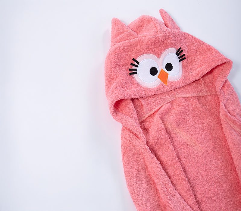 ΒΡΕΦΙΚΗ ΚΑΠΑ OWL 70Χ120 NEF-NEF HOMEWARE, 100% BAMBAKI - Image 2