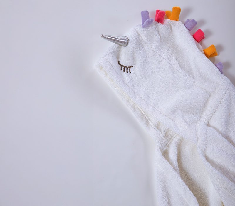 ΒΡΕΦΙΚΗ ΚΑΠΑ UNICORN 70Χ120 NEF-NEF HOMEWARE, 100% BAMBAKI - Image 2