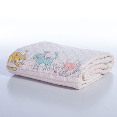ΠΑΙΔΙΚΟ ΚΟΥΒΕΡΛΙ ΜΟΝΟ CAT LIFE 180X240 NEF-NEF HOMEWARE, ΥΦΑΣΜΑ:100%ΜIΚΡ-ΕΣΩΤ:100%ΠΟΛ - Image 4