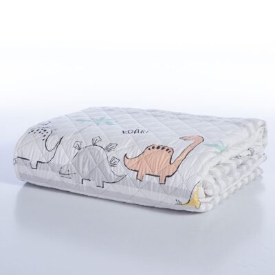 ΠΑΙΔΙΚΟ ΚΟΥΒΕΡΛΙ ΜΟΝΟ DINOSAUR ART 180X240 NEF-NEF HOMEWARE, ΥΦΑΣΜΑ:100%ΜIΚΡ-ΕΣΩΤ:100%ΠΟΛ - Image 3