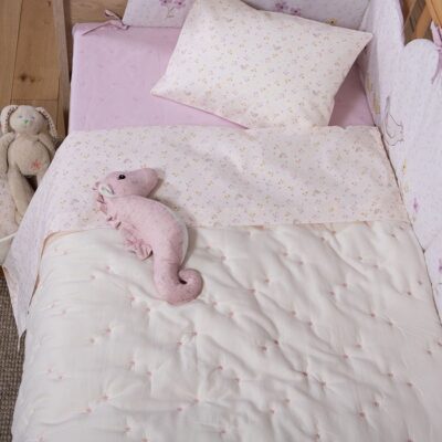 ΒΡΕΦΙΚΟ ΚΟΥΒΕΡΛΙ SPECIAL FLOWER 110Χ150 NEF-NEF HOMEWARE, ΥΦΑΣΜΑ:100%ΜIΚΡ-ΕΣΩΤ:100%ΠΟΛ