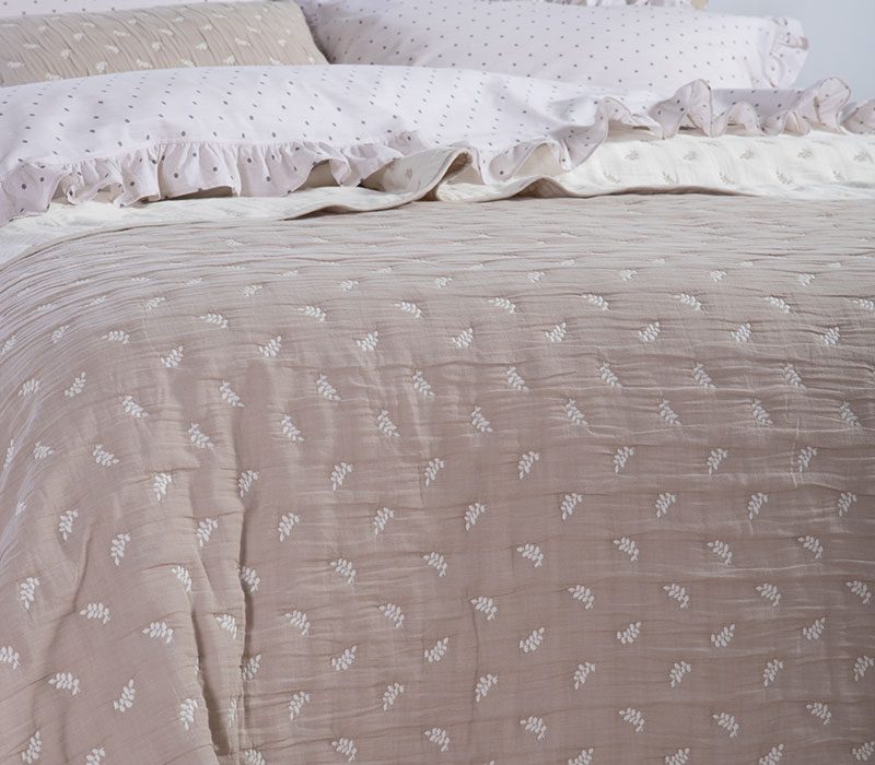 ΚΟΥΒΕΡΛΙ ΥΠΕΡΔΙΠΛΟ SURREAL 230X240 NEF-NEF HOMEWARE, ΥΦΑΣΜΑ:100% BAMB-ΕΣΩΤ:100% ΠΟΛ - Image 4