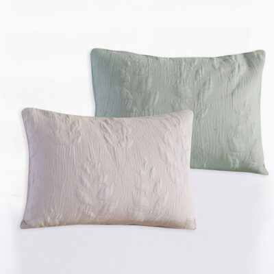 ΜΑΞΙΛΑΡΟΘΗΚΗ EMILY ΣΕΤ 2 ΤΜΧ 52Χ72 NEF-NEF HOMEWARE, ΥΦΑΣΜΑ:100% BAMB-ΕΣΩΤ:100% ΠΟΛ - Image 2
