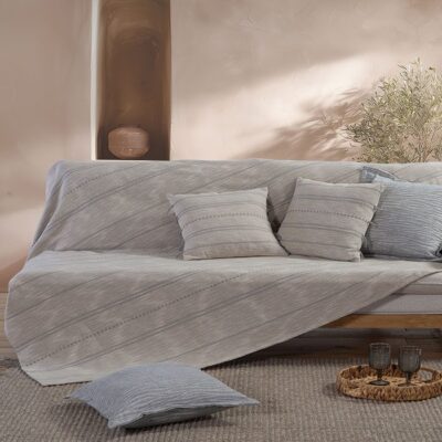 ΡΙΧΤΑΡΙ ΠΟΛΥΘΡΟΝΑΣ BLEEZE 180Χ180 NEF-NEF HOMEWARE, 100% BAMBAKI - Image 2