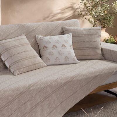 ΡΙΧΤΑΡΙ ΠΟΛΥΘΡΟΝΑΣ BLEEZE 180Χ180 NEF-NEF HOMEWARE, 100% BAMBAKI - Image 4