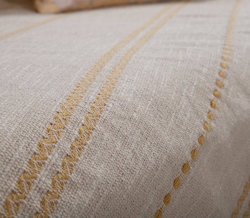 ΡΙΧΤΑΡΙ ΤΡΙΘΕΣΙΟΥ ΚΑΝΑΠΕ BLEEZE 180Χ300 NEF-NEF HOMEWARE, 100% BAMBAKI - Image 8