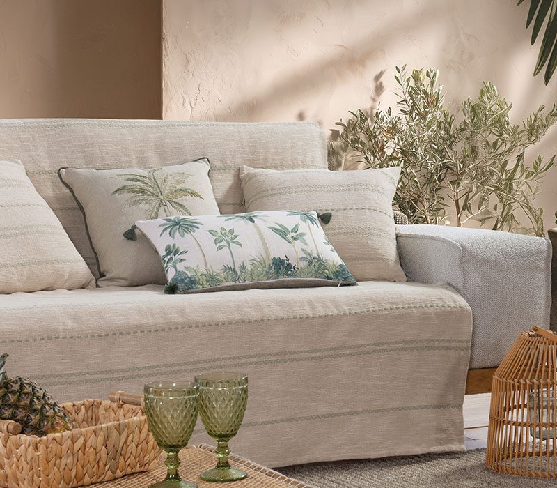 ΡΙΧΤΑΡΙ ΤΕΤΡΑΘΕΣΙΟΥ ΚΑΝΑΠΕ BLEEZE 180Χ350 NEF-NEF HOMEWARE, 100% BAMBAKI - Image 3