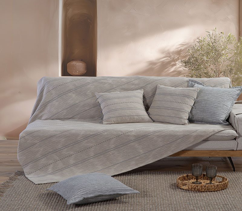 ΡΙΧΤΑΡΙ ΤΕΤΡΑΘΕΣΙΟΥ ΚΑΝΑΠΕ BLEEZE 180Χ350 NEF-NEF HOMEWARE, 100% BAMBAKI - Image 4