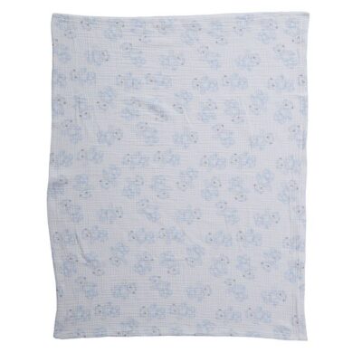 ΚΟΥΒΕΡΤΑΚΙ ΜΕ ΑΡΚΟΥΔΑΚΙ TEDDY 75X100 NEF-NEF HOMEWARE, 100% BAMBAKI - Image 8