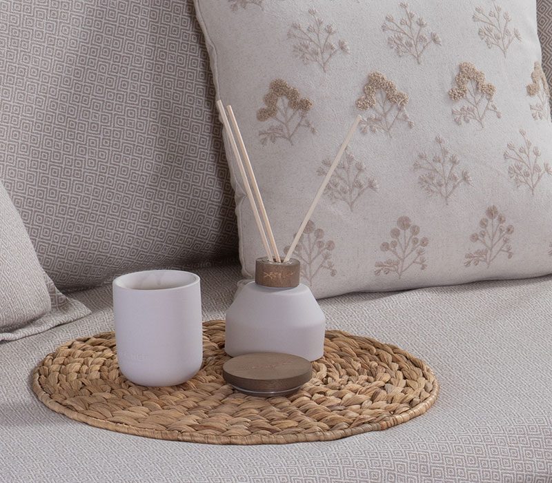 ΑΡΩΜΑΤΙΚΟ ΚΕΡΙ COTTON FLOWER 200gr NEF-NEF HOMEWARE, - Image 2