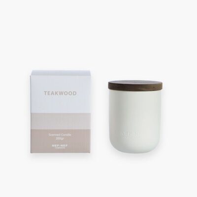 ΑΡΩΜΑΤΙΚΟ ΚΕΡΙ TEAKWOOD 26 200gr NEF-NEF HOMEWARE,