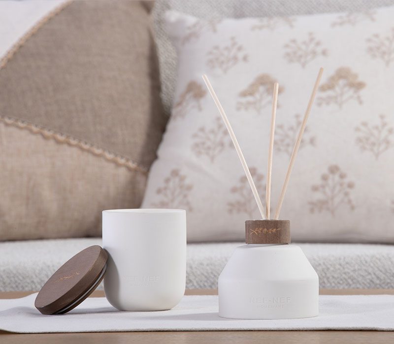 ΑΡΩΜΑΤΙΚΟ ΚΕΡΙ TEAKWOOD 26 200gr NEF-NEF HOMEWARE, - Image 2