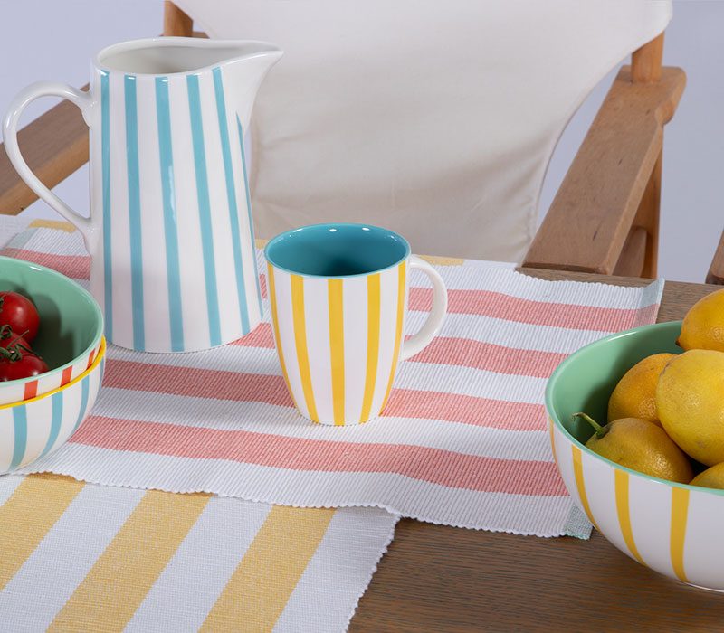 ΚΑΝΑΤΑ FANTASY 18,3X11,8X18,6 NEF-NEF HOMEWARE, 100% ΚΕΡΑΜΙΚΟ - Image 2