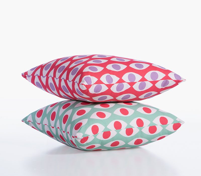 ΔΙΑΚΟΣΜΗΤΙΚΗ ΜΑΞΙΛΑΡΟΘHΚΗ OPTION 40X40 NEF-NEF HOMEWARE, 100% ΒΑΜΒΑΚΙ