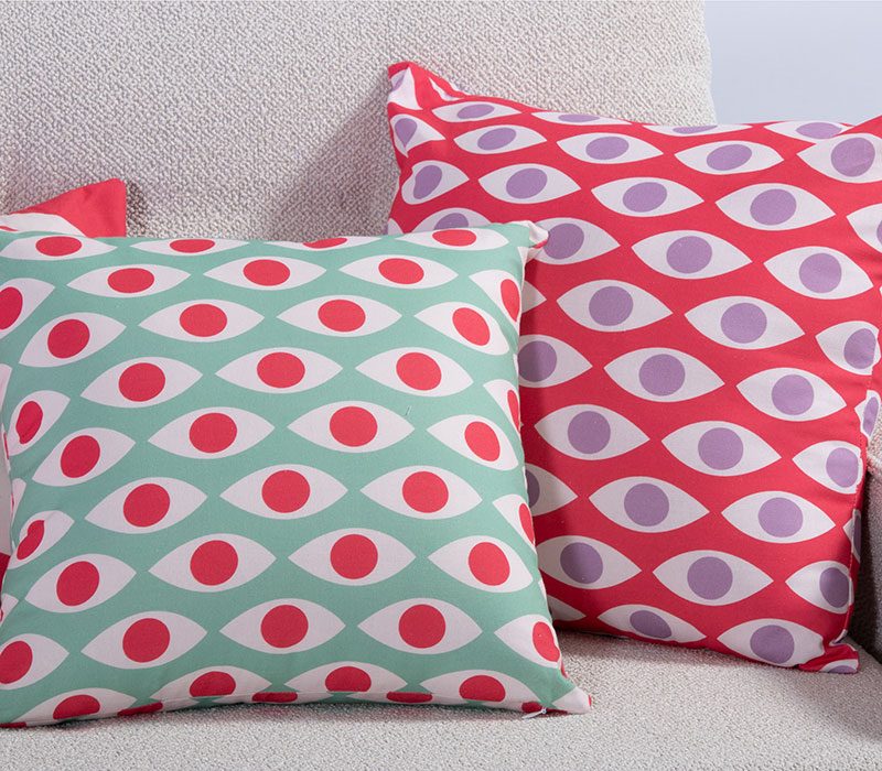 ΔΙΑΚΟΣΜΗΤΙΚΗ ΜΑΞΙΛΑΡΟΘHΚΗ OPTION 40X40 NEF-NEF HOMEWARE, 100% ΒΑΜΒΑΚΙ - Image 2