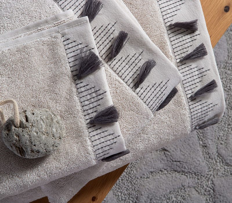 ΣΕΤ ΠΕΤΣΕΤΕΣ 3 ΤΜΧ MOMENTUM NEF-NEF HOMEWARE, 100% BAMBAKI - Image 3