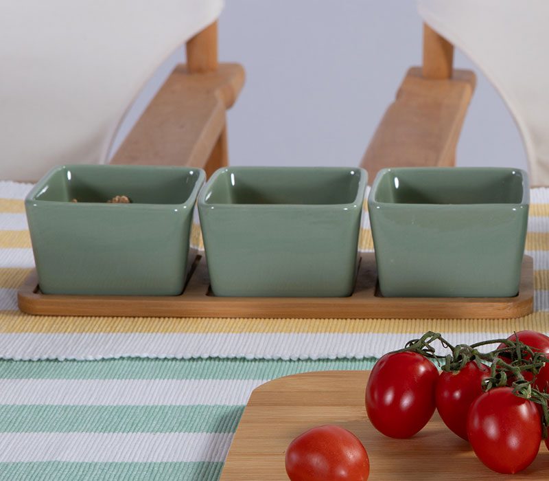 ΜΠΩΛ ΣΕΤ 3 ΤΜΧ ΜΕ ΔΙΣΚΟ SAGE NEF-NEF HOMEWARE, ΚΕΡΑΜ-BAMBOO - Image 5