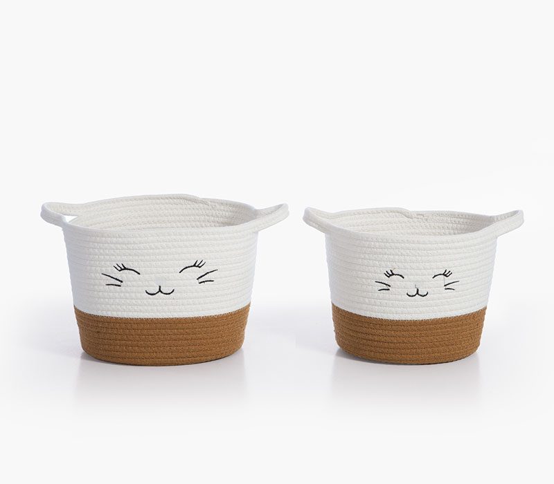 ΚΑΛΑΘΙ HILDA 36X24X23 NEF-NEF HOMEWARE, ΒΑΜΒ.ΣΧΟΙΝΙ - Image 2