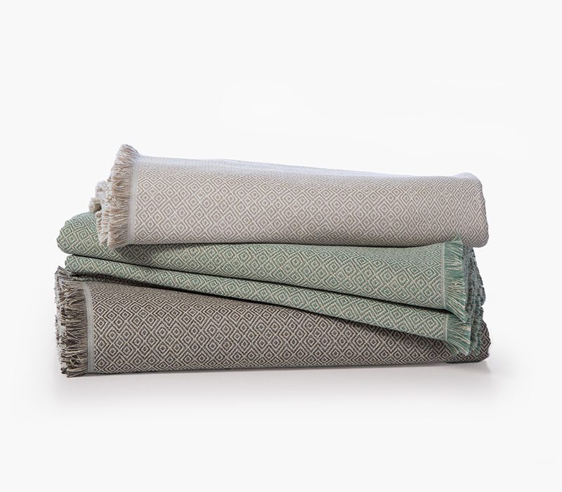 ΡΙΧΤΑΡΙ ΠΟΛΥΘΡΟΝΑΣ LOEN 170X180 NEF-NEF HOMEWARE, 75% BAMB-25% ΠΟΛ