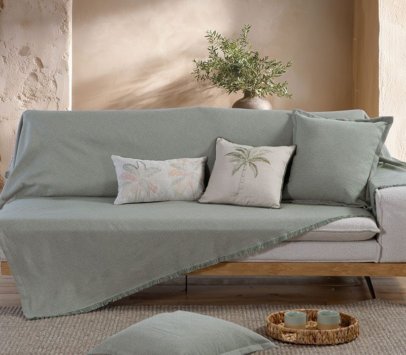 ΡΙΧΤΑΡΙ ΠΟΛΥΘΡΟΝΑΣ LOEN 170X180 NEF-NEF HOMEWARE, 75% BAMB-25% ΠΟΛ - Image 3