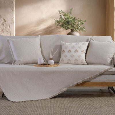 ΡΙΧΤΑΡΙ ΤΡΙΘΕΣΙΟΥ ΚΑΝΑΠΕ LOEN 170X300 NEF-NEF HOMEWARE, 75% BAMB-25% ΠΟΛ - Image 2