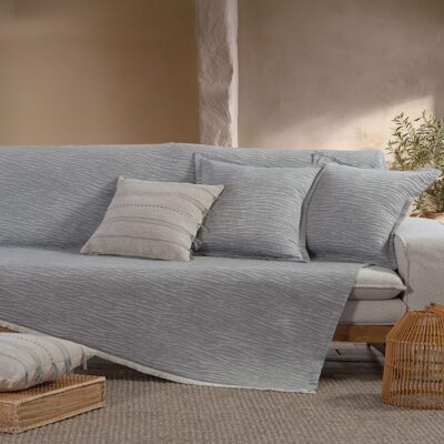 ΡΙΧΤΑΡΙ ΤΡΙΘΕΣΙΟΥ ΚΑΝΑΠΕ ZEBRA 170X300 NEF-NEF HOMEWARE, 80% BAMB-20% ΠΟΛ - Image 2